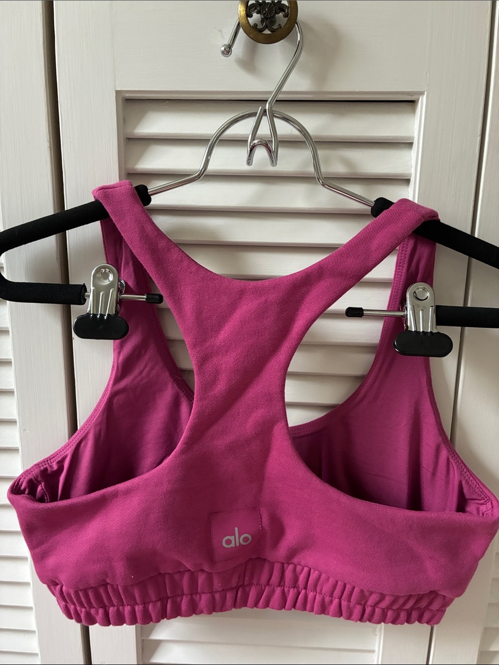 Alo Yoga Raspberry Joggers and Crop Top, S - Picture 7 of 8